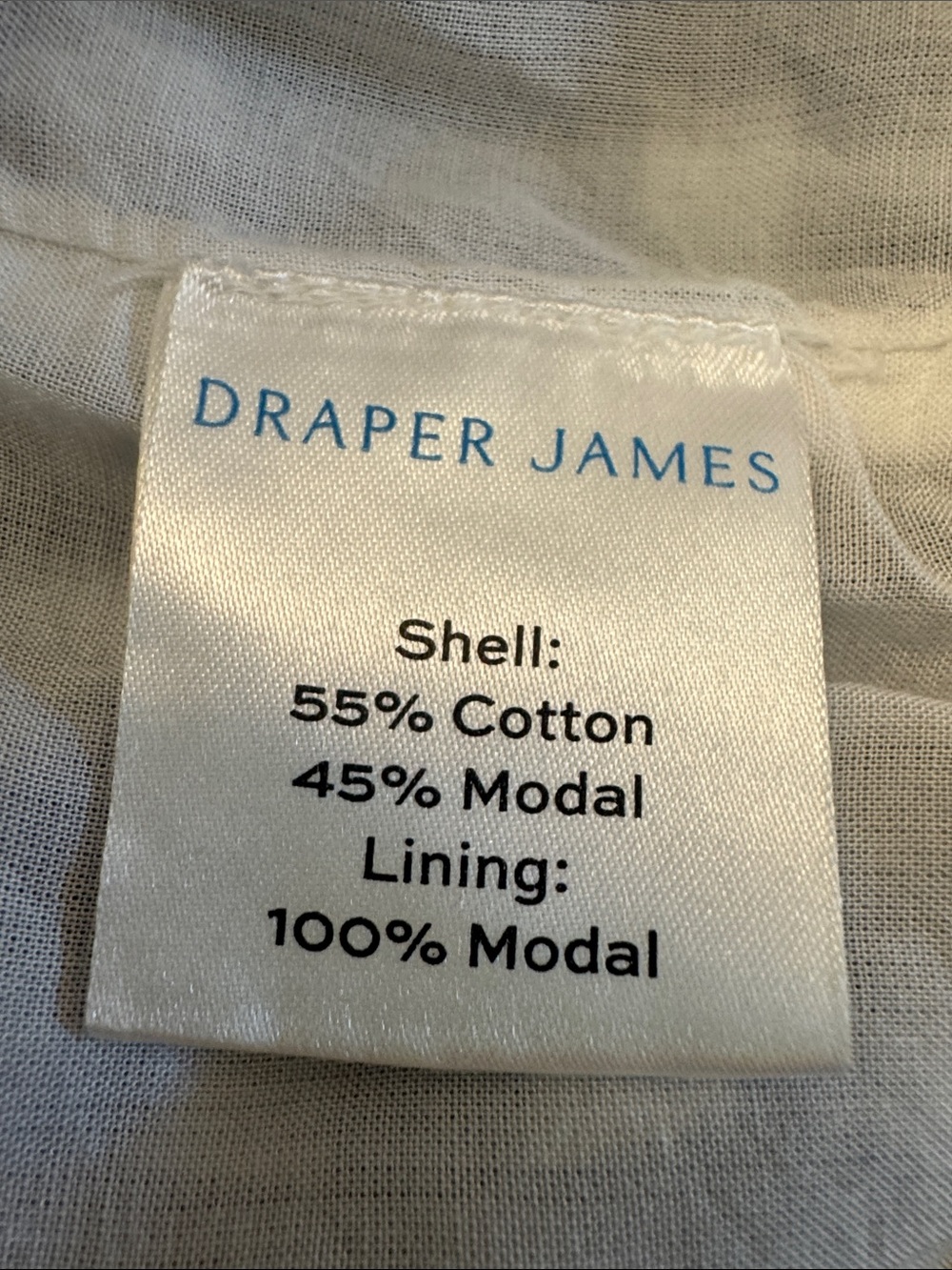 Draper James Blue and White Gingham Midi Dress - Picture 5 of 5